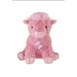 Jumbo Highland Cow Plush, Pink, 24", Valentine's Day by Way To Celebrate Viral